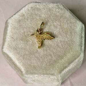 Vintage 14k Hummingbird Charm B.A.B. 1.09g